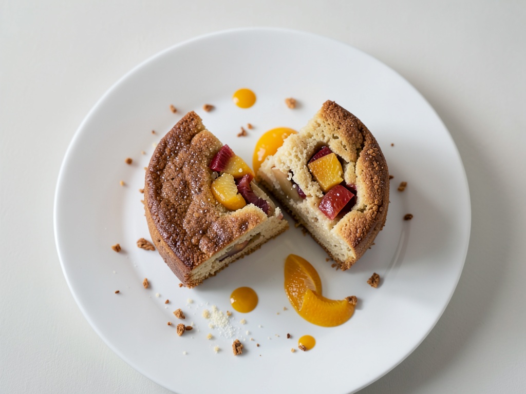 Tenera torta di mele e arance con pasta frolla