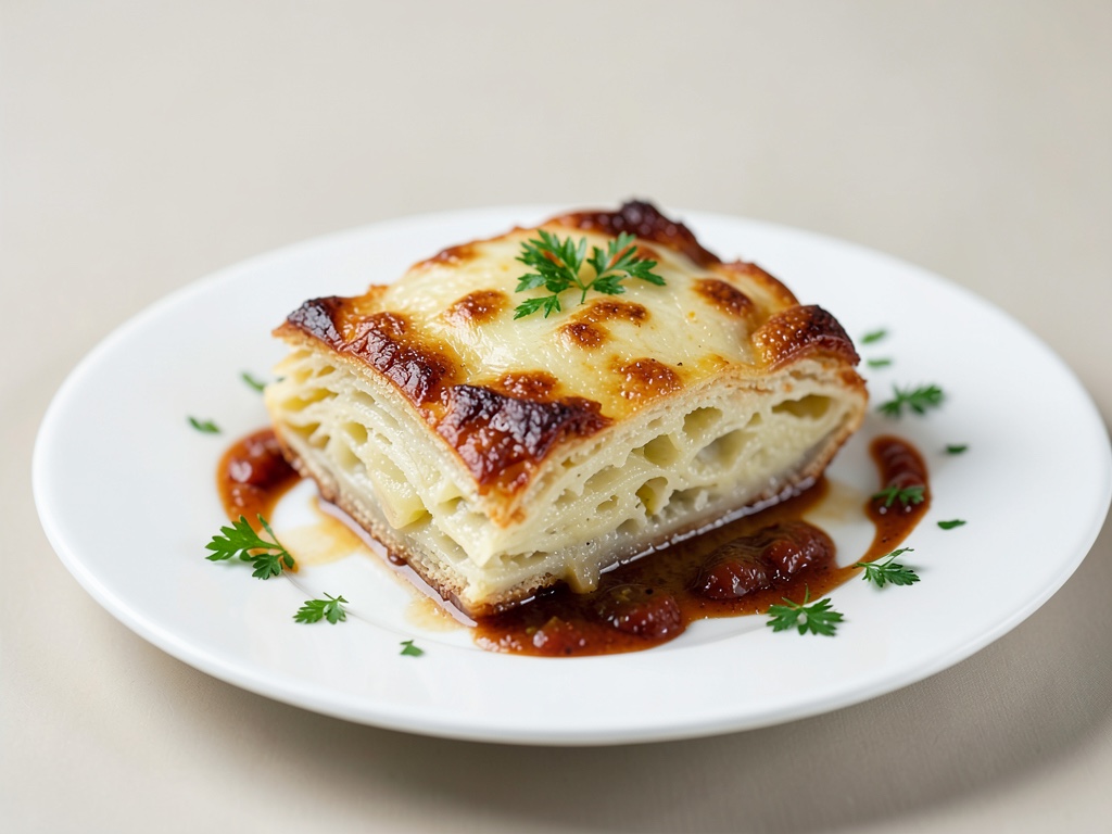 Classic French Mille-Feuille Potato Gratin