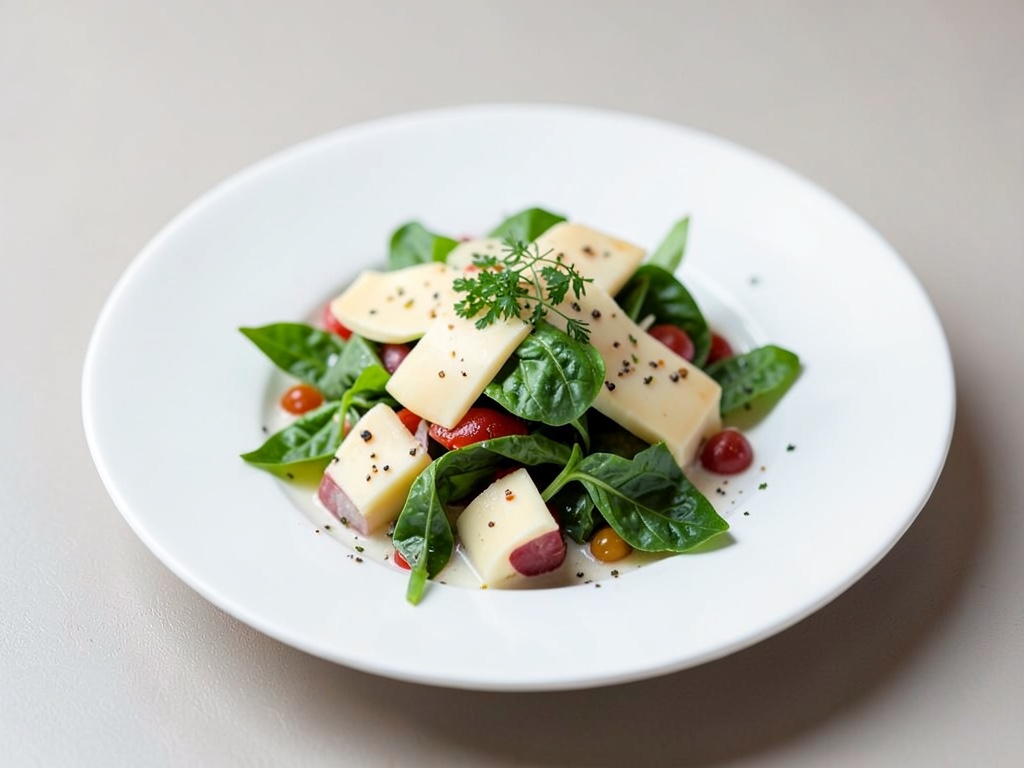 Valeriana con Emmentaler