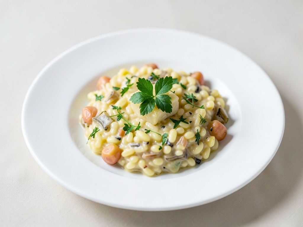Risotto cremoso al finocchio