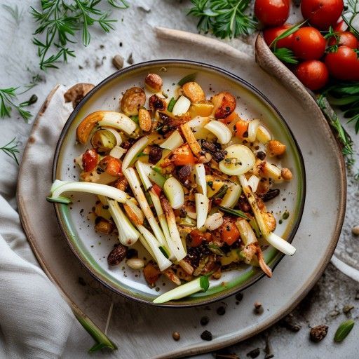 Knuspriger Fenchel-Auflauf mit Nüssen