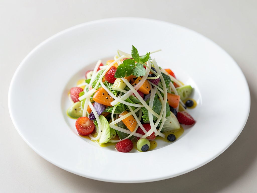 Salade fraîche de fenouil et de fruits