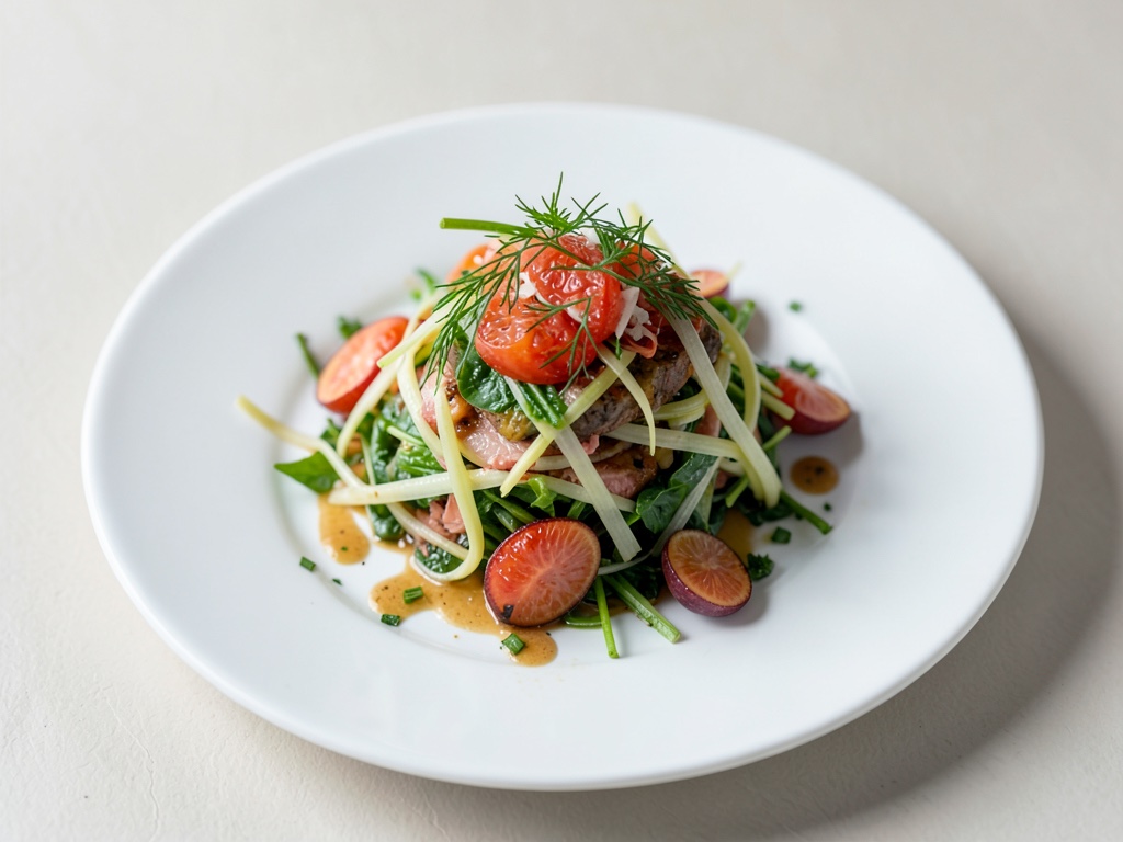 Insalata fresca di finocchio e pompelmo