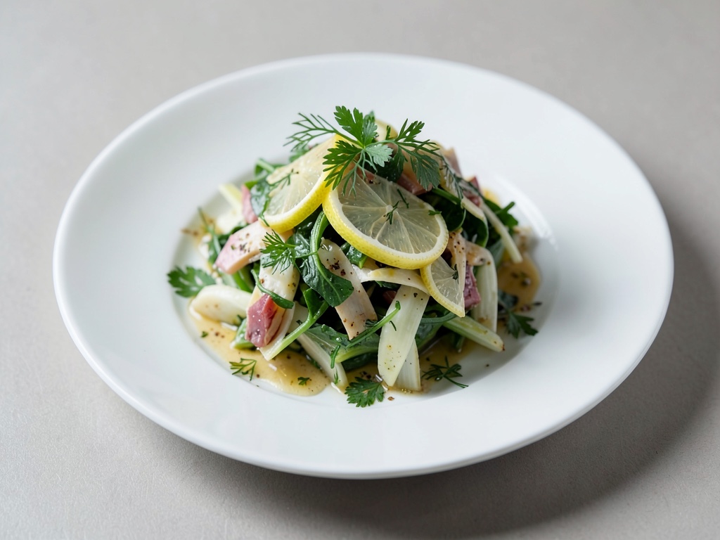 Insalata fresca di finocchio e limone