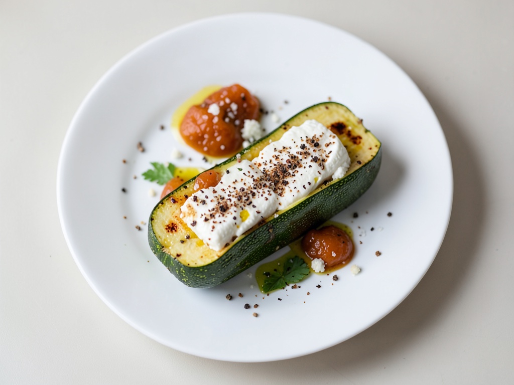 Rotolini di Feta nella Zucchina