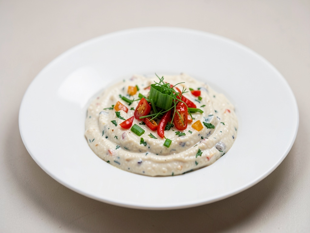 Dip cremoso al feta con finocchio e peperoncino