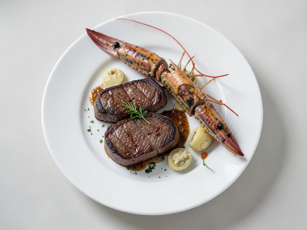 Filetto di bistecca con aragosta