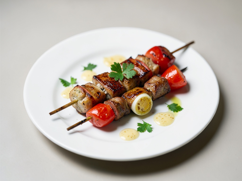 Brochetas de Amanita Muscaria de Huevo y Tomate