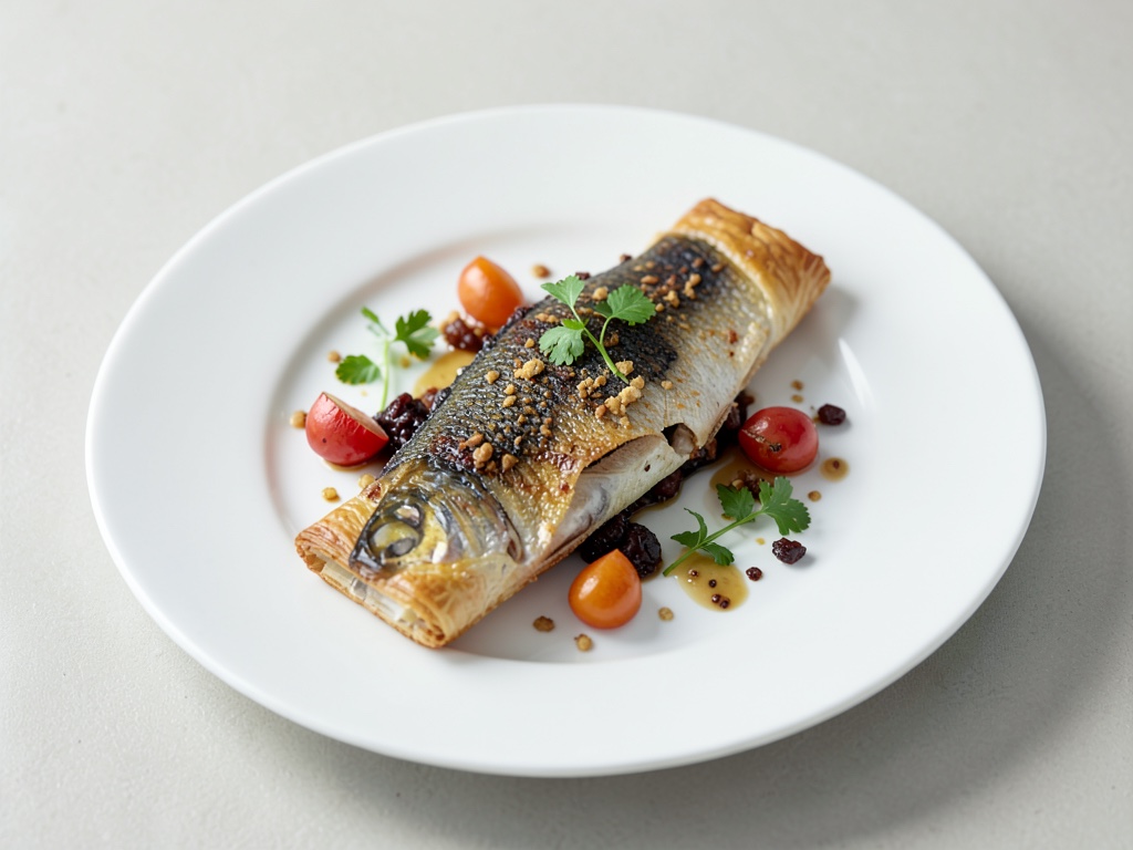Salmone trota crostoso in pasta sfoglia