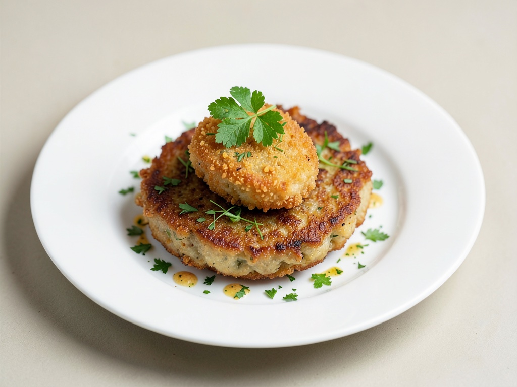 Polpette croccanti di pesce e gamberi