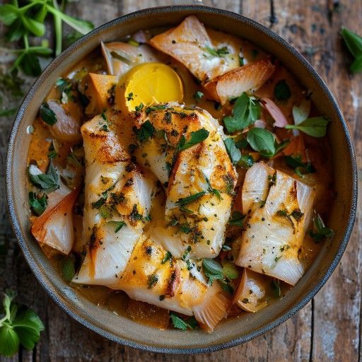 Gratin misto di pesce e verdure