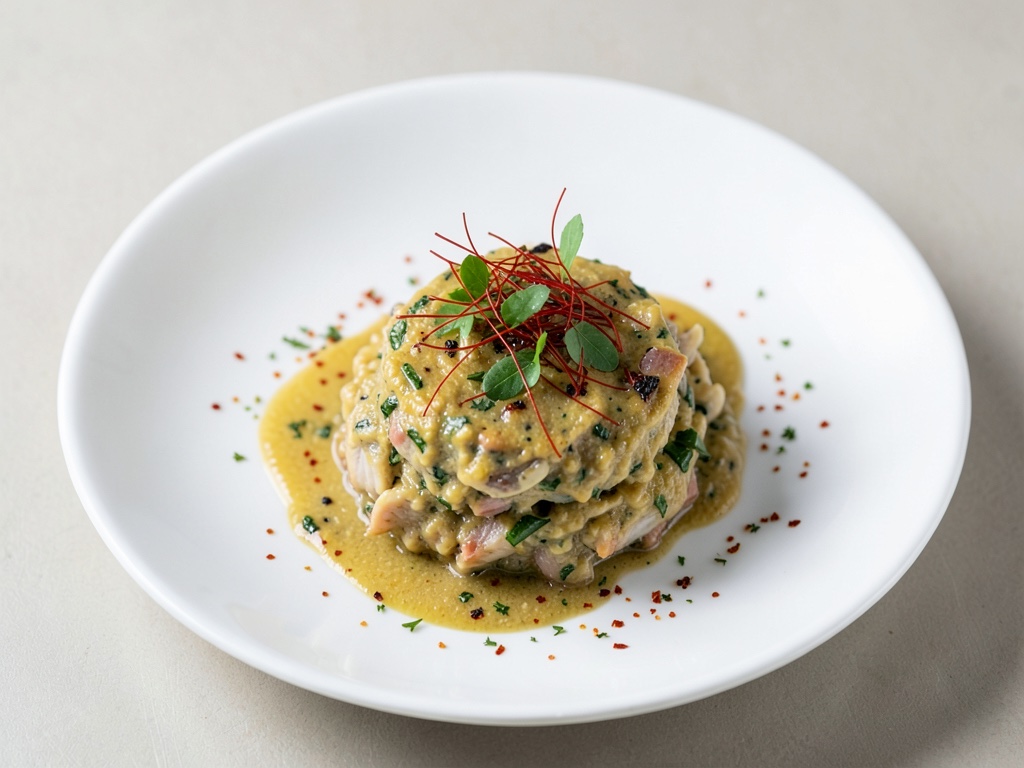 Ragù di pesce succoso allo zafferano