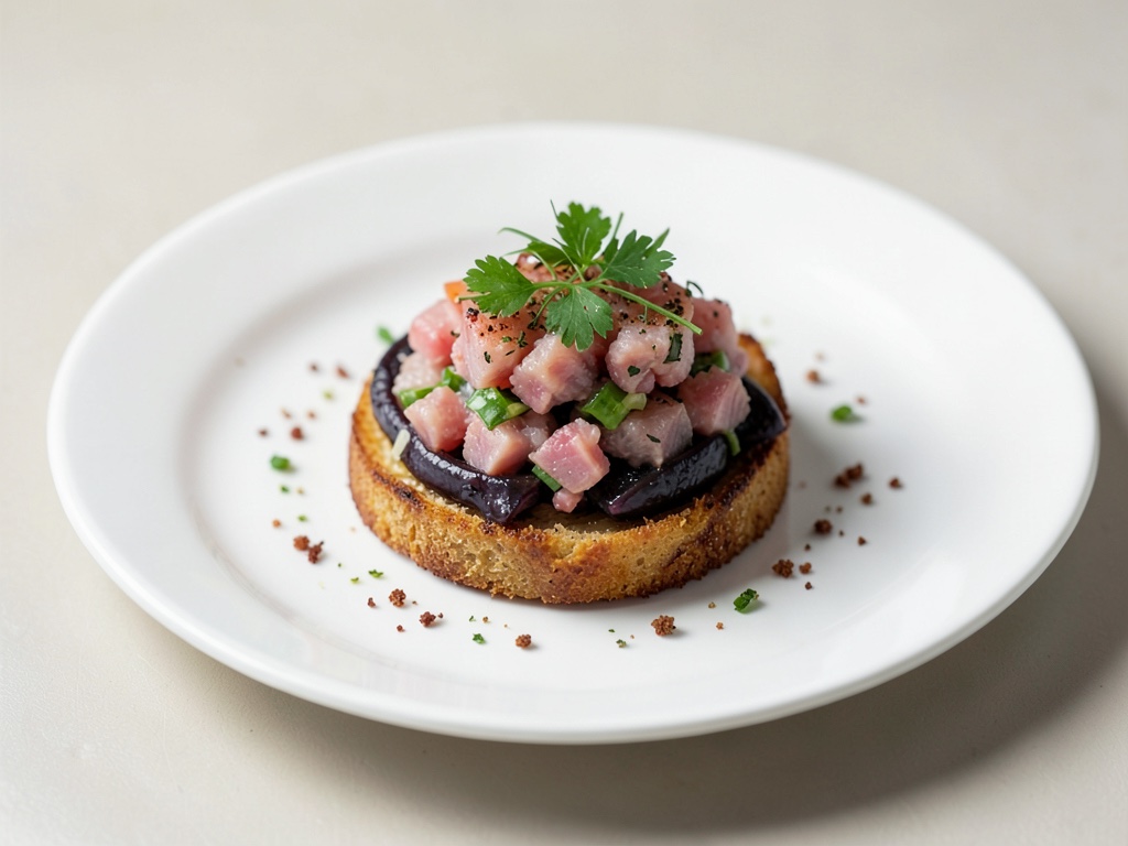 Crostini croccanti al tonno fresco