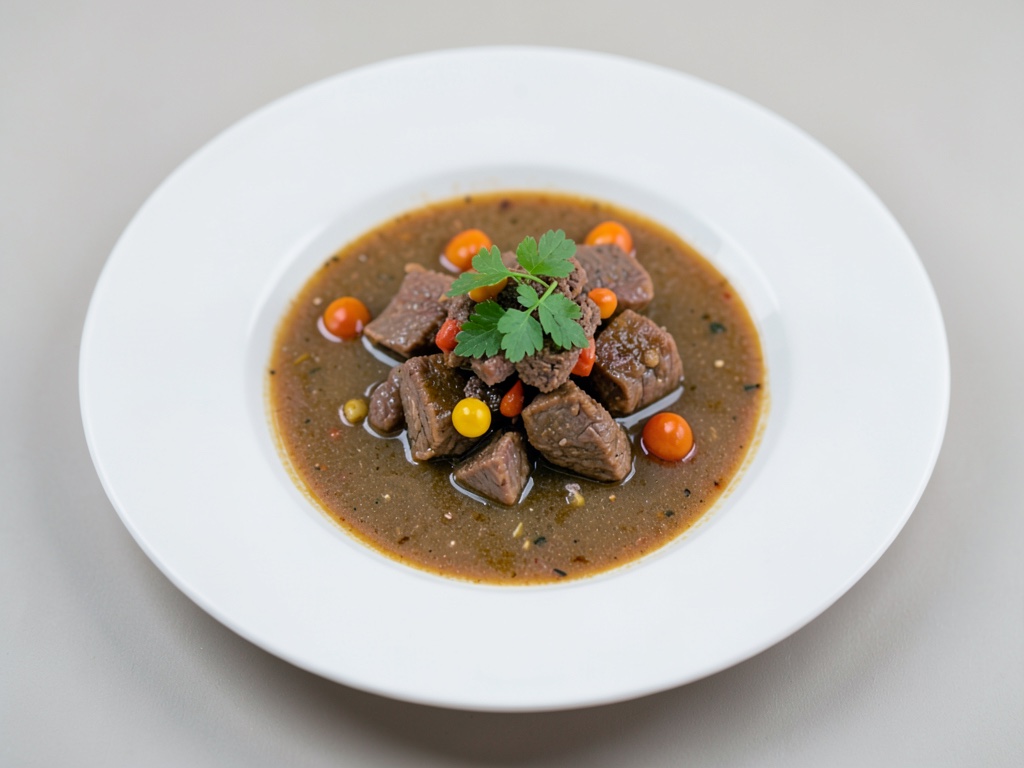 Brodo di carne fatto in casa