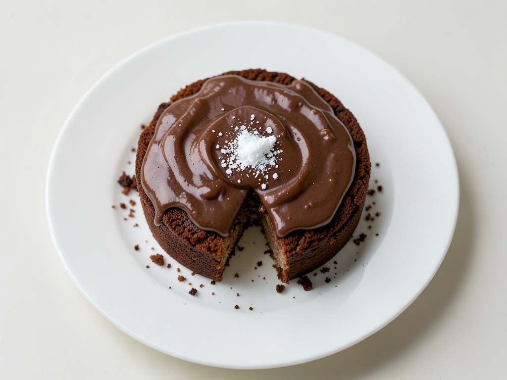Torta al cioccolato soffice con glassa al cioccolato