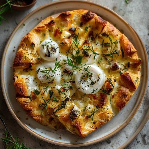 Focaccia all'aglio