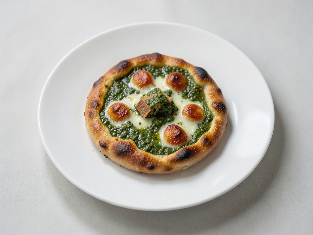 Focaccia croccante al pesto fatto in casa