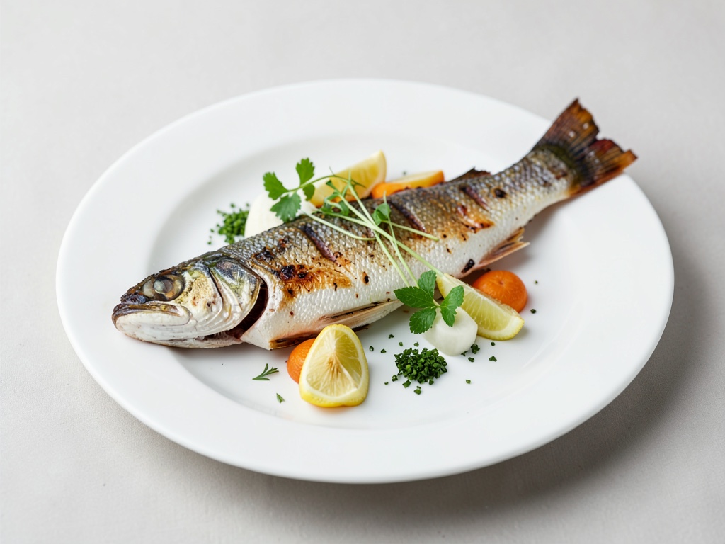 Truite grillée