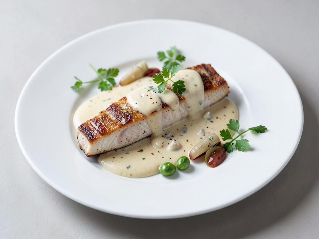 Forellen in cremiger Weinsauce