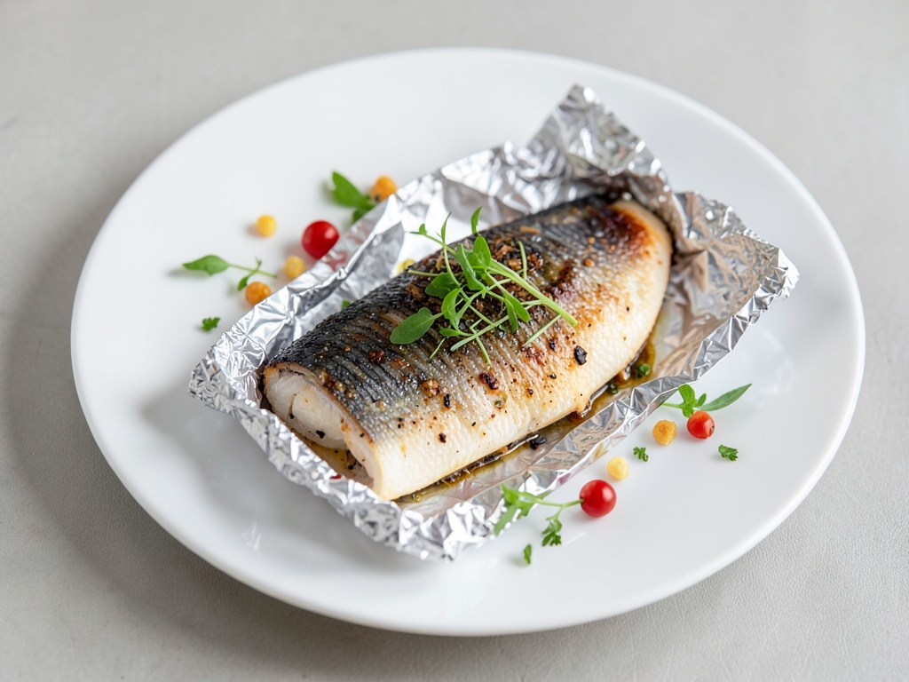 Filetti di trota cotti in carta forno