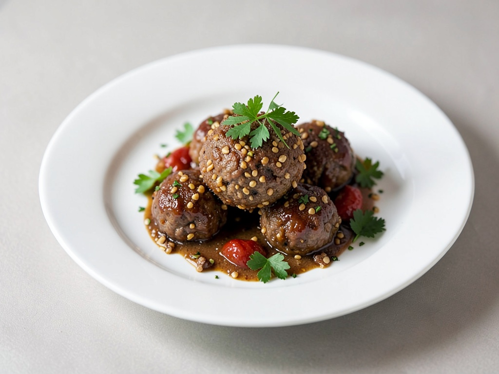 Polpette di farro croccanti