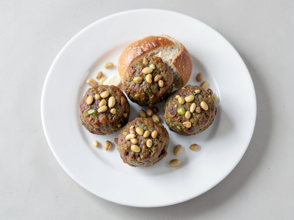 Polpette croccanti ai pistacchi