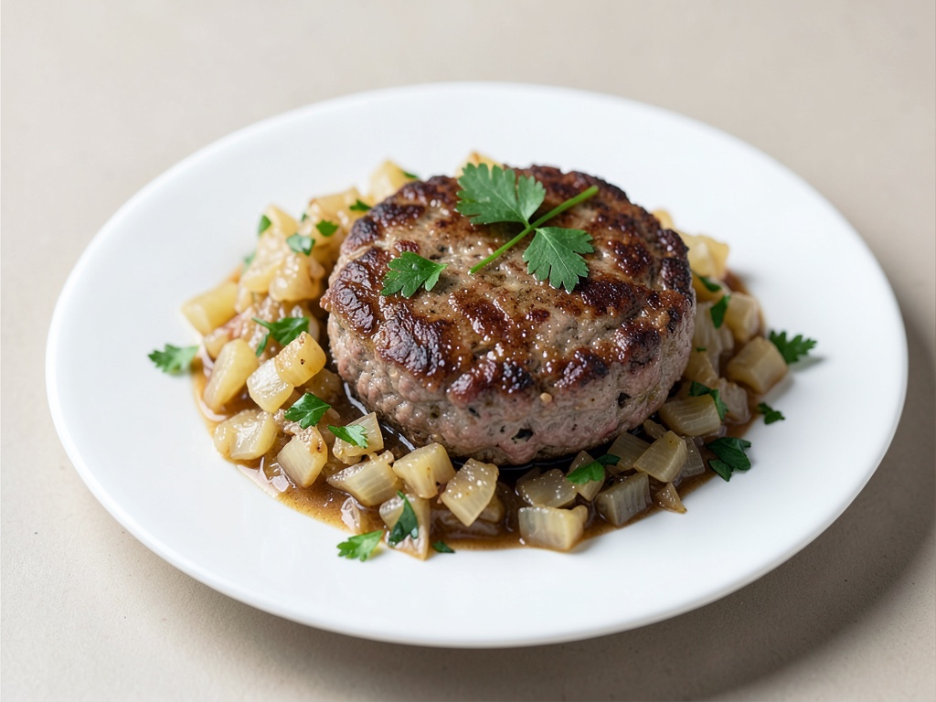 Polpette di carne alla bavarese con crauti