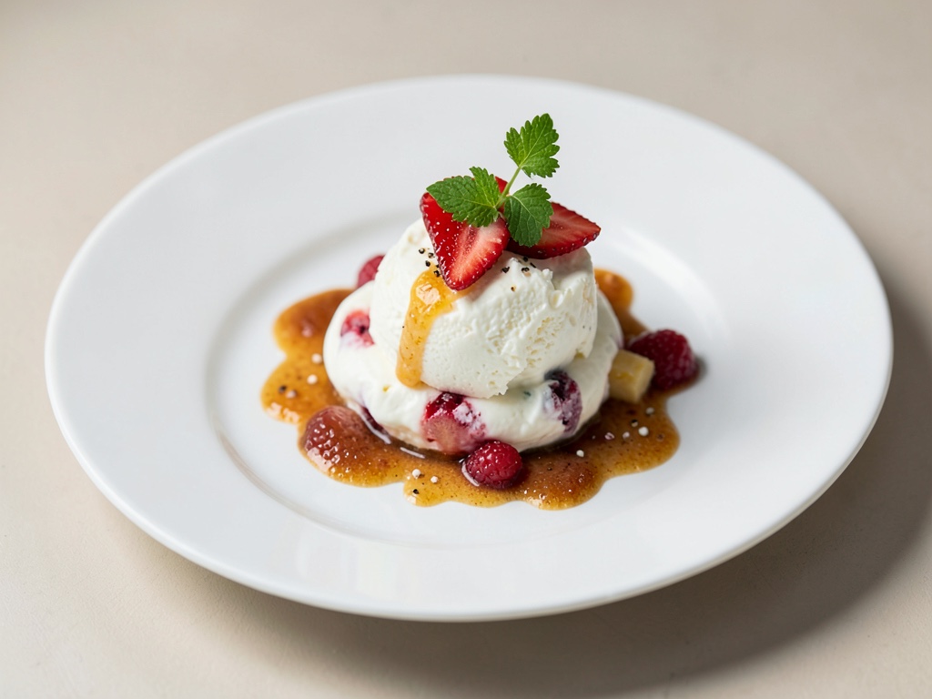 Créme fraîche et fruitée au fromage frais et yaourt