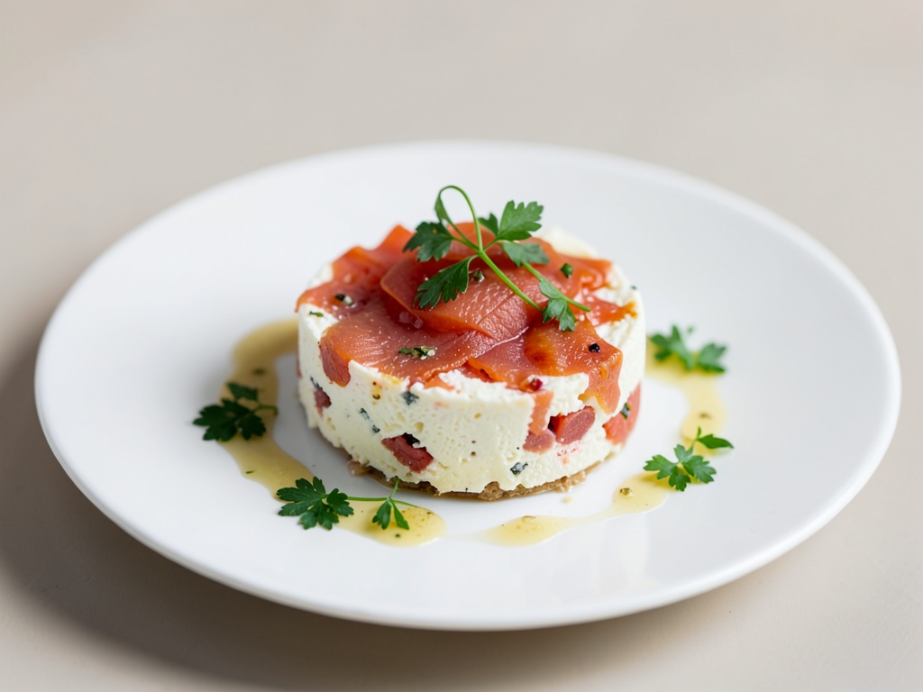 Frischkäse-Räucherlachsterrine