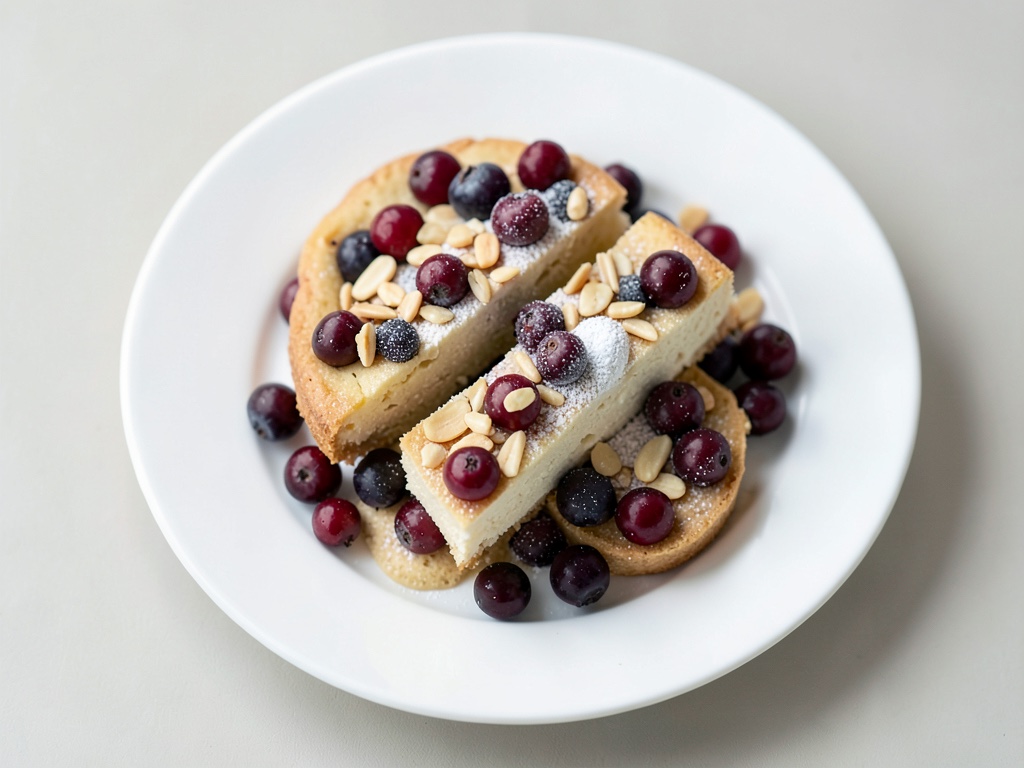 Tartellette al formaggio fresco con frutti di bosco