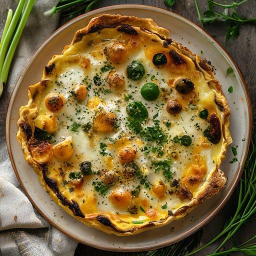 Frittata di Porro e Formaggio