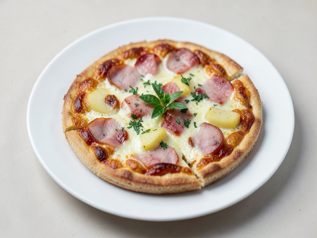 Frittata clásica con patatas y jamón