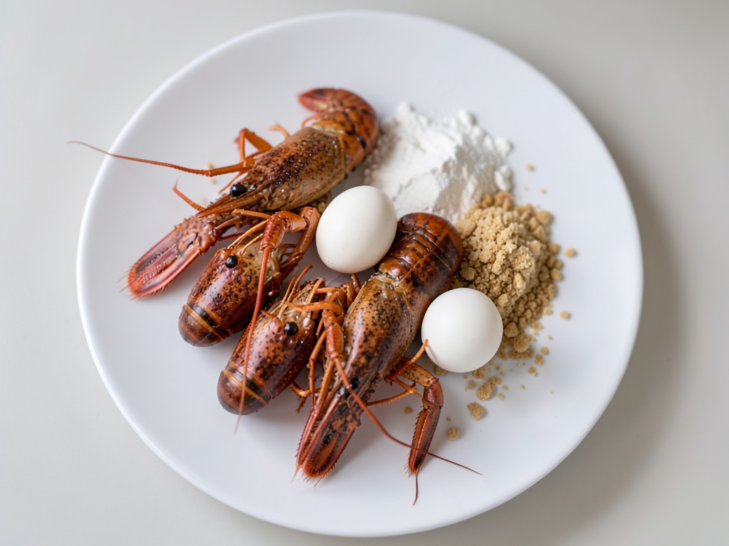 Gambas crujientes con salsa fresca de lima