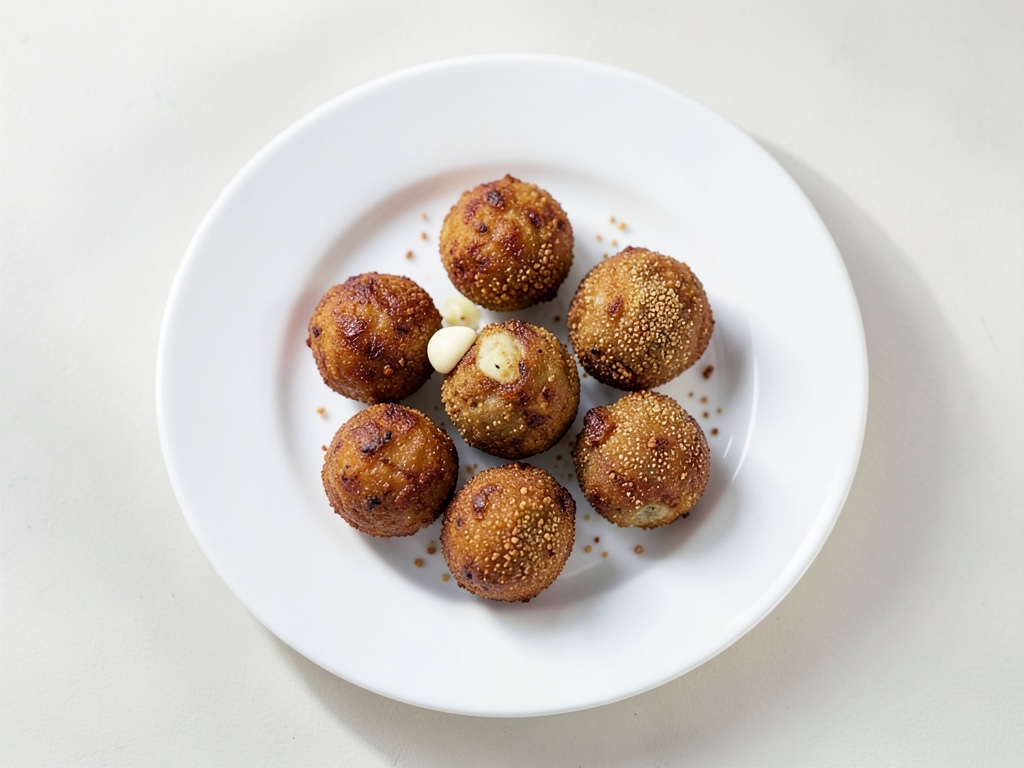 Polpette di pasta fritte e croccanti (senza lievito)