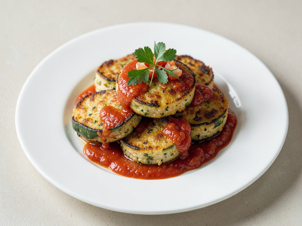 Frittelle di Zucca Croccanti con Salsa di Pomodoro