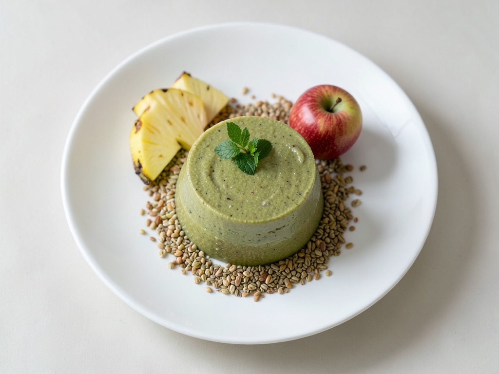 Frucht-Kleie-Smoothie