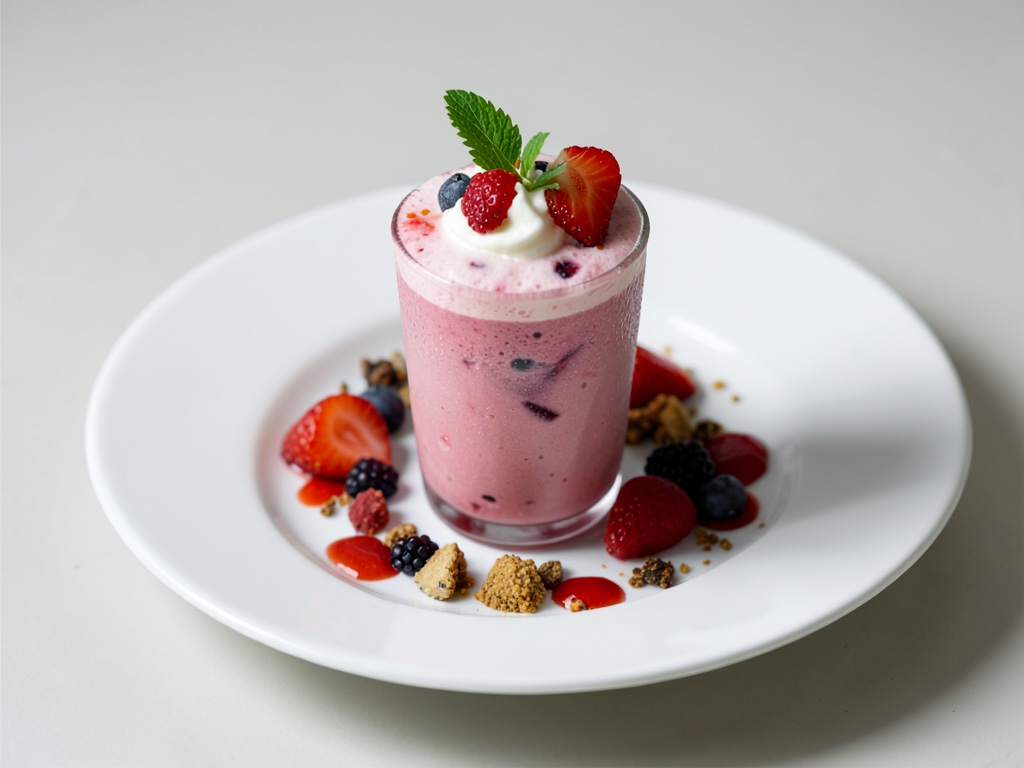 Frullati al latte fruttati