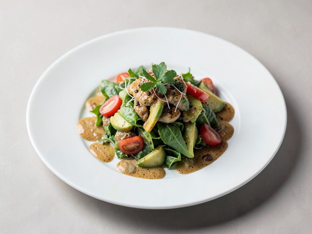 Ensalada de aguacate frutal