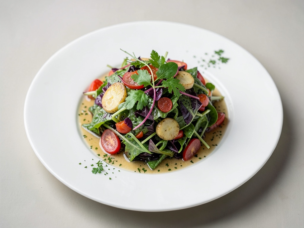 Salade de chicorée fruitée