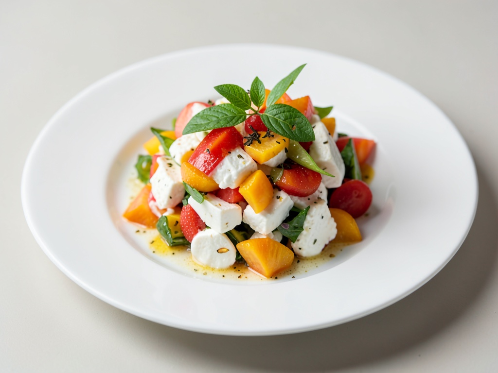 Insalata di Mango e Mozzarella Fruttata