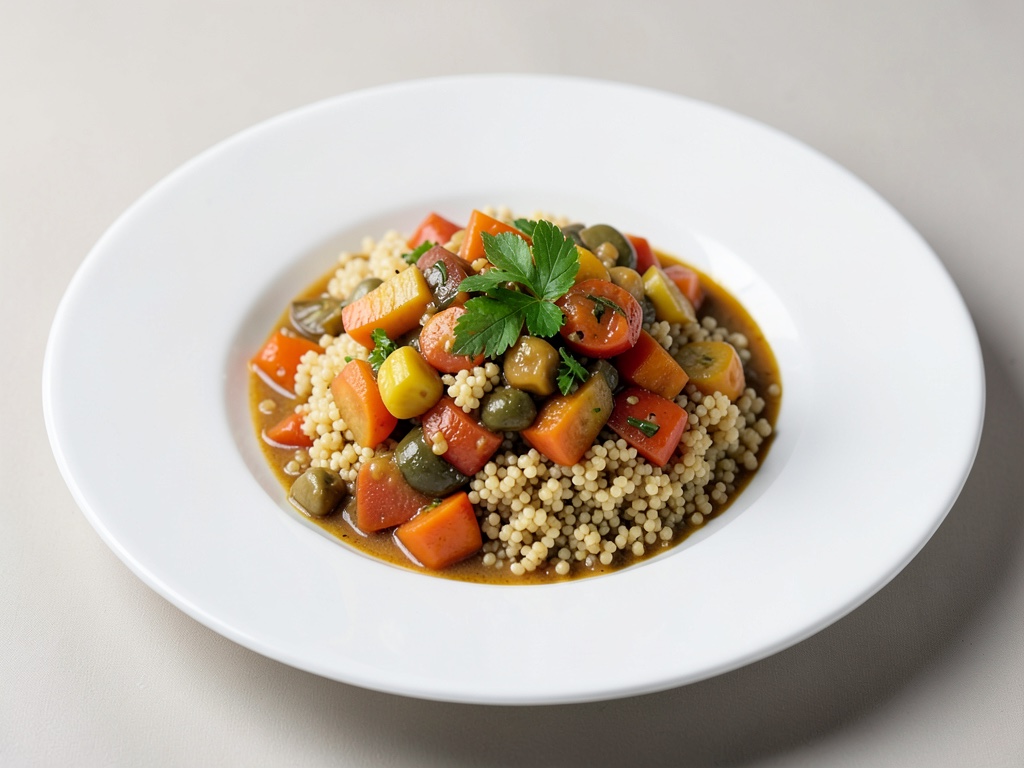 Ragù di verdure fruttato con couscous