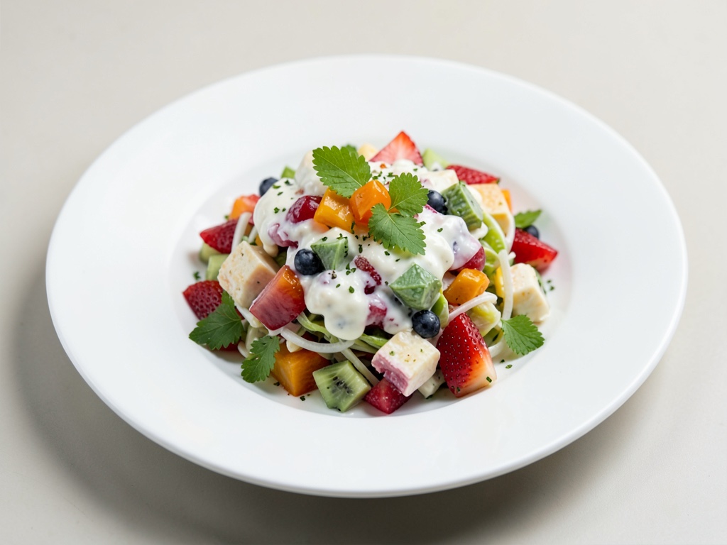 Insalata di yogurt fruttata