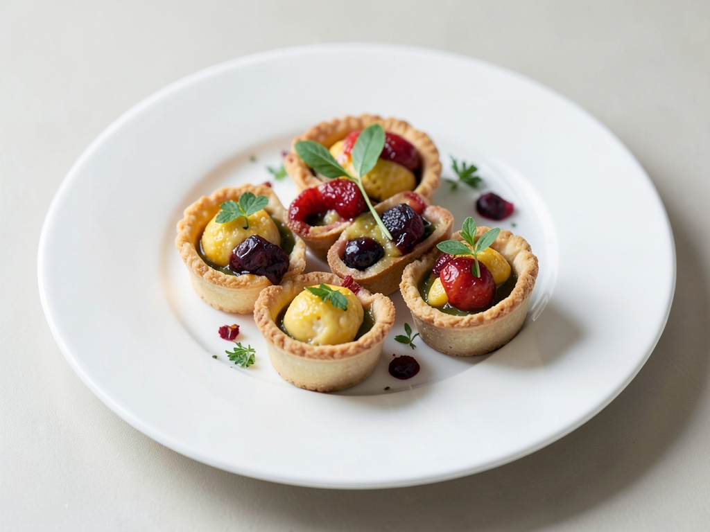 Kleine Obst-Törtchen
