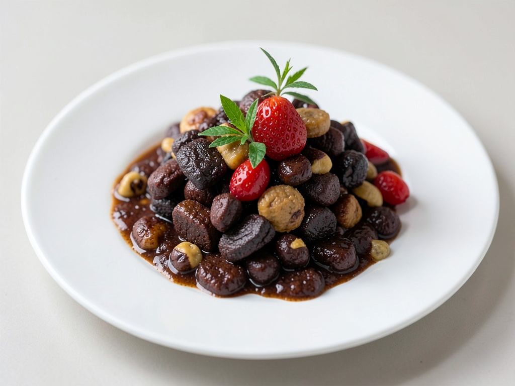 Spuntini di frutta al cioccolato: chiaro e scuro