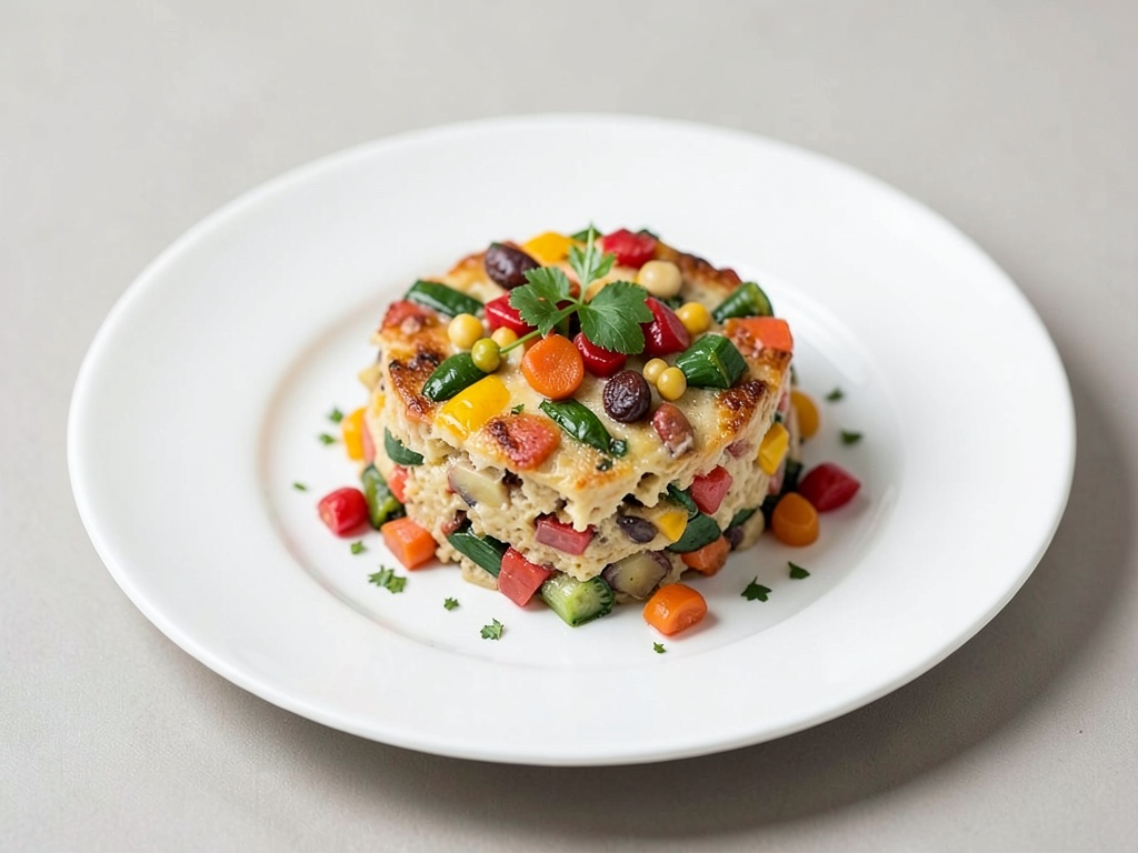 Gratin de légumes de printemps