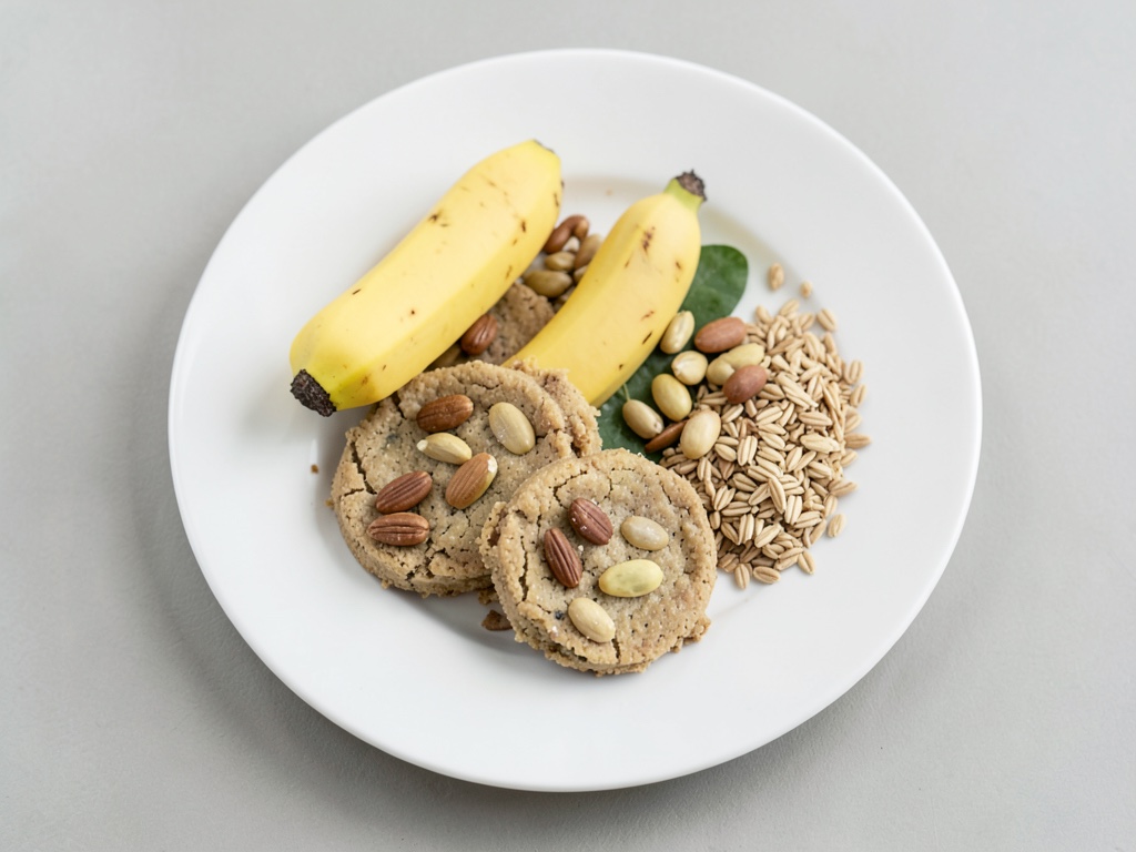Galletas de avena crujientes para el desayuno
