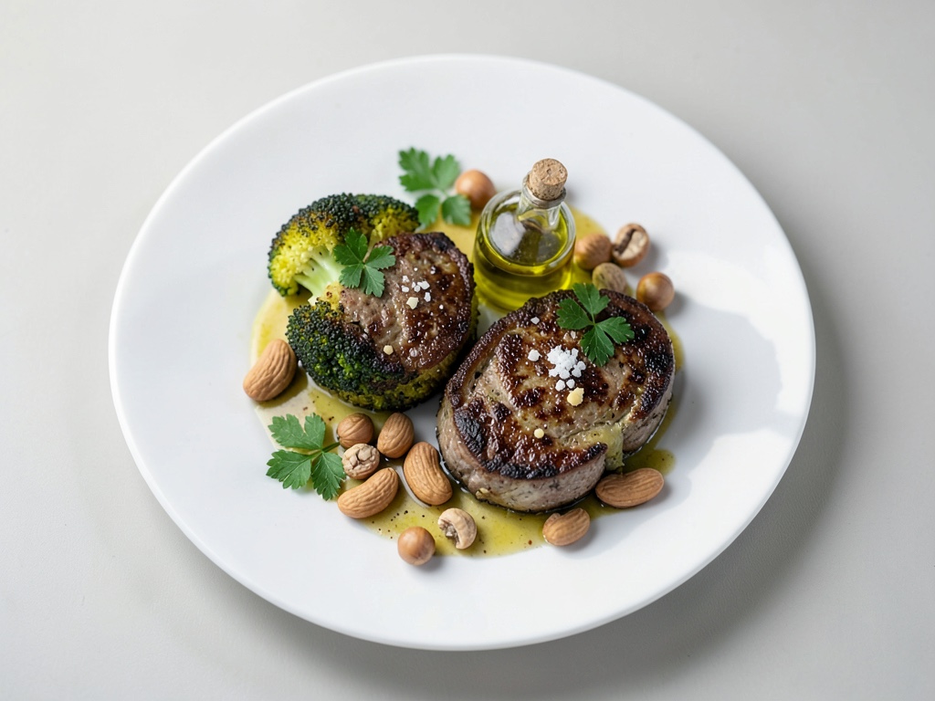 Bistecca di cavolfiore al forno