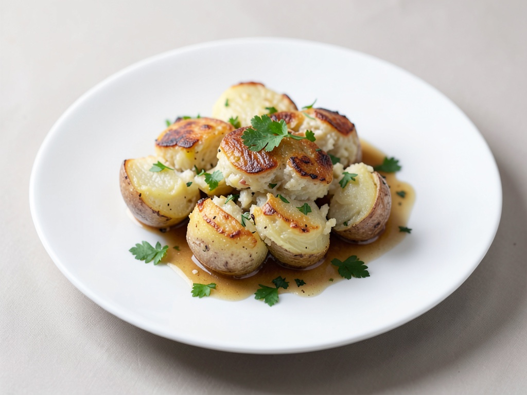 Patatas al horno rellenas de verdura