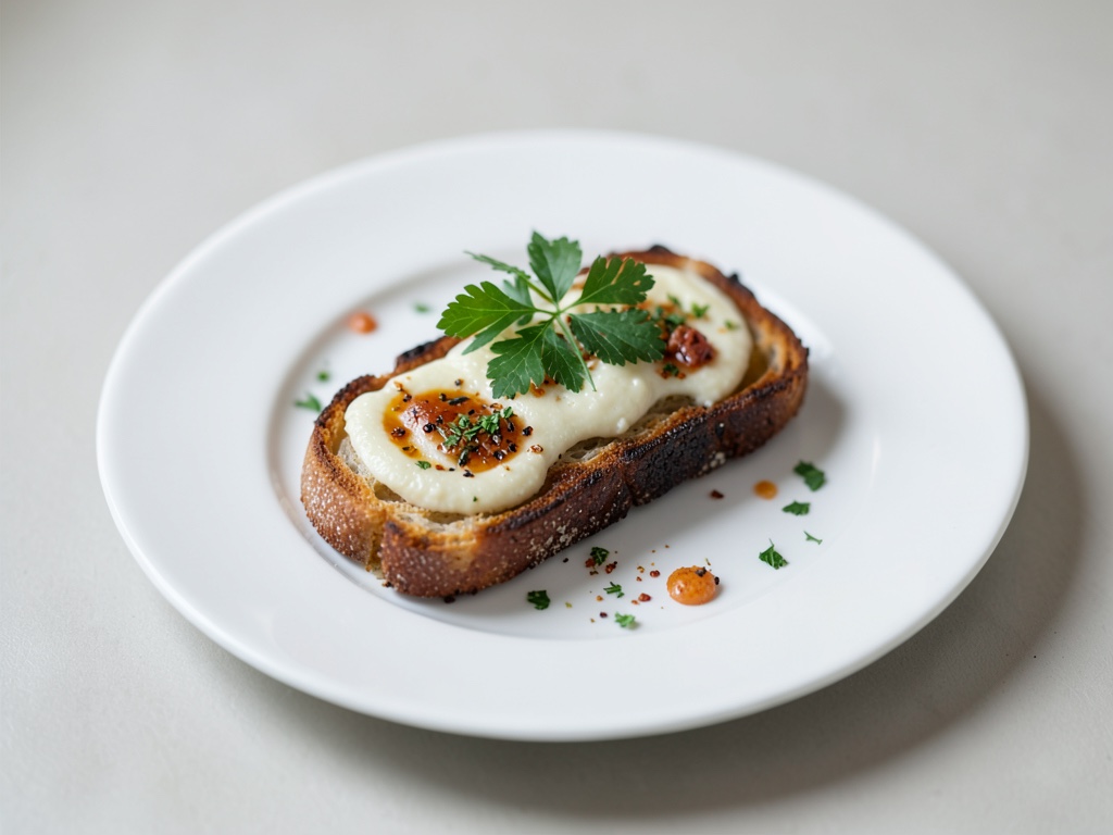 Toast al forno alla quark