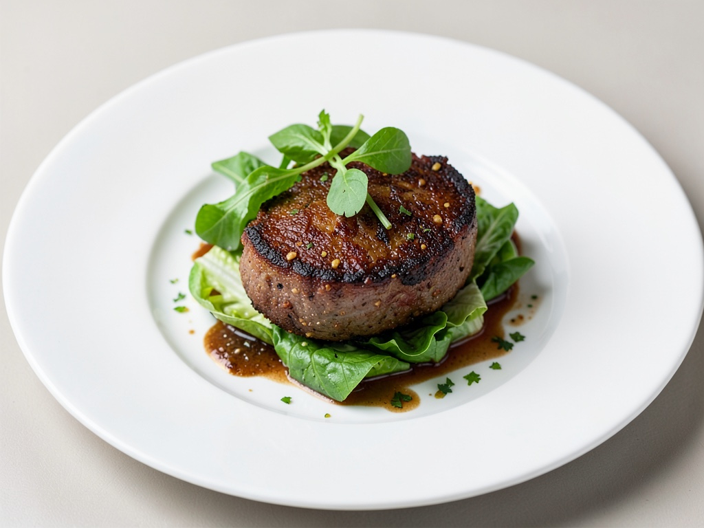 Radici di nera croccanti con insalata di campo